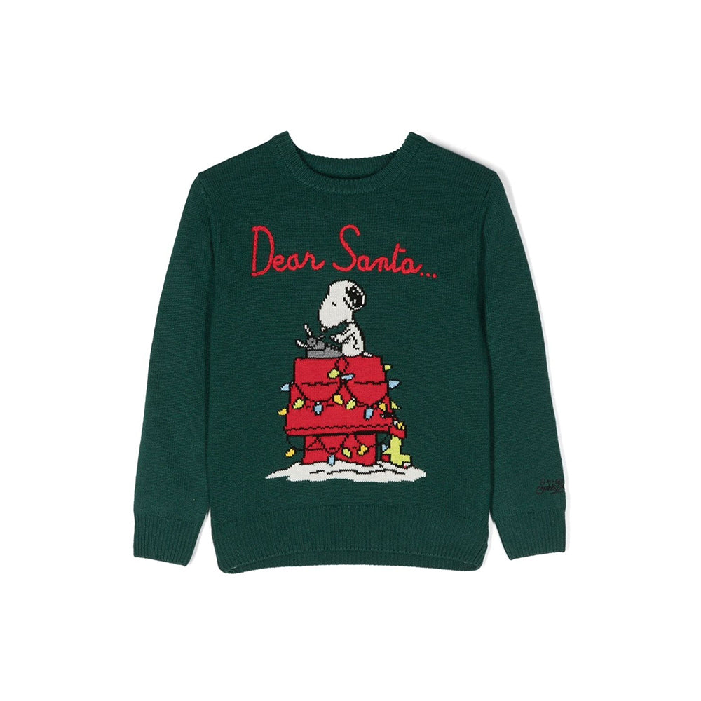 Maglione Snoopy dear Santa