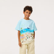 T-shirt pixel beach