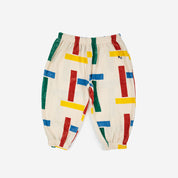 Pantalone in spugna multicolor