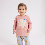 T-shirt con elefante