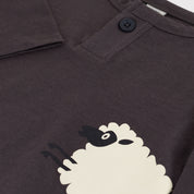 T-shirt a manica lunga con pecorella