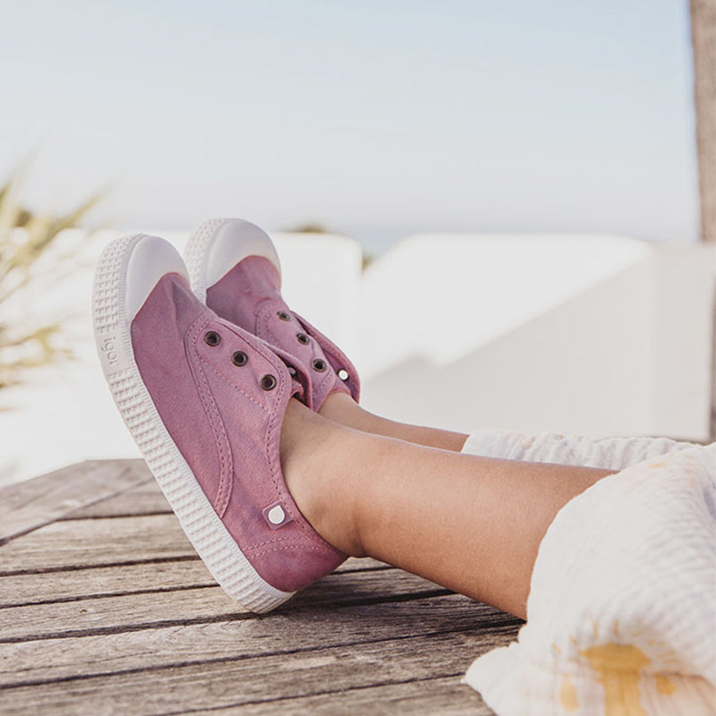 Scarpe in tela senza lacci – Les Bulles