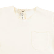 T-shirt a manica lunga con taschino