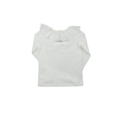 T-shirt a manica lunga con colletto